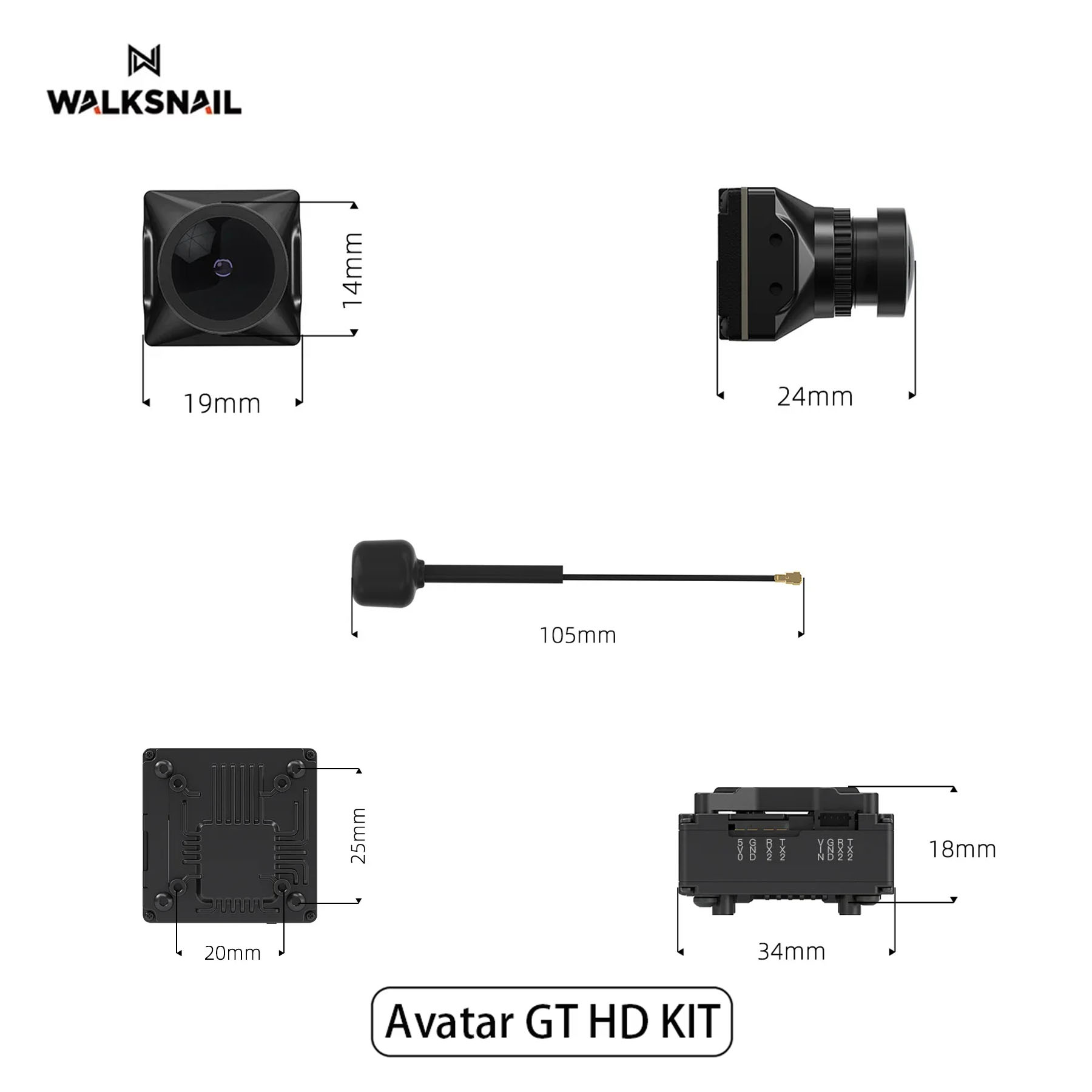 Walksnail Avatar GT HD KIT 2W  – Walksnail Avatar Hd Pro Kit recenzja i cena