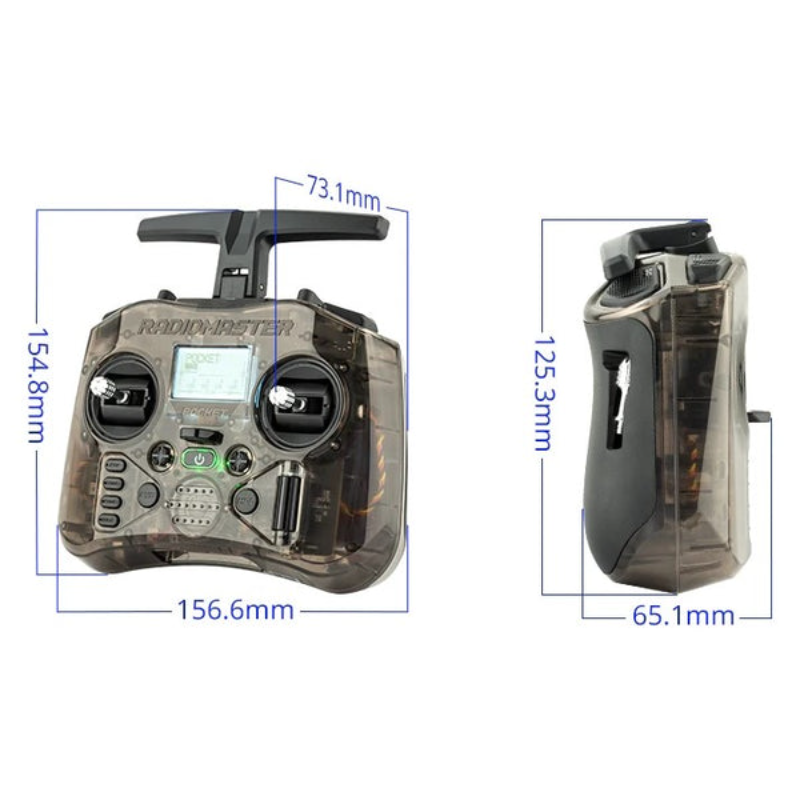 Obudowa ELRS FCC Mode 2 Mesh P – Radiomaster Pocket Elrs M2 recenzja i cena