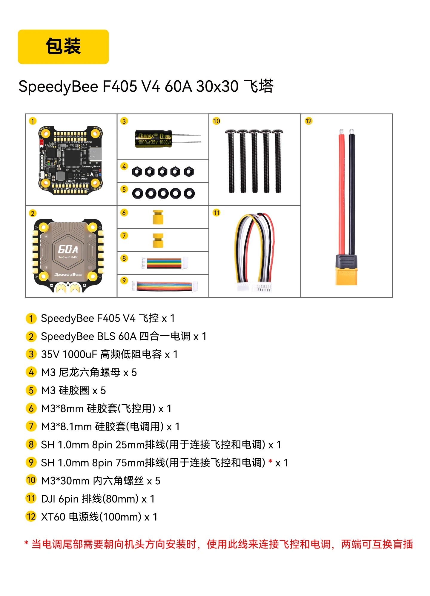 SpeedyBee F405 v4 BLS 55A /60A – Speedybee F405 V4 Bls 55A Stack recenzja i cena