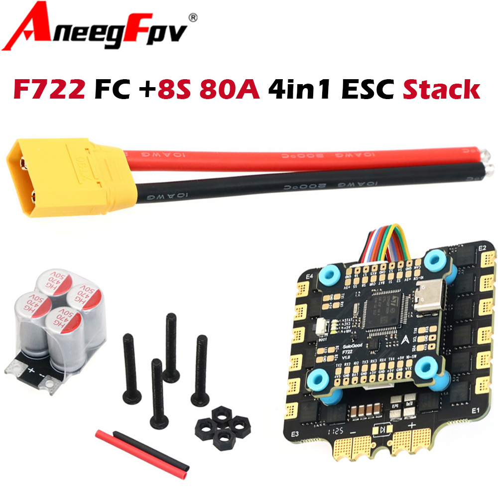 SoloGood F722 F7 6S Kontroler  – Speedybee F405 V4 Bls 55A Stack recenzja i cena