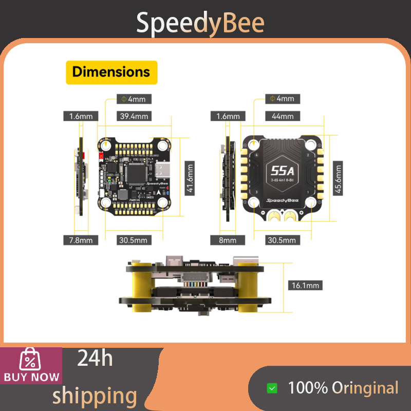SpeedyBee F405 V4 BLS 55A 30x3 – Speedybee F405 V4 Bls 55A Stack recenzja i cena