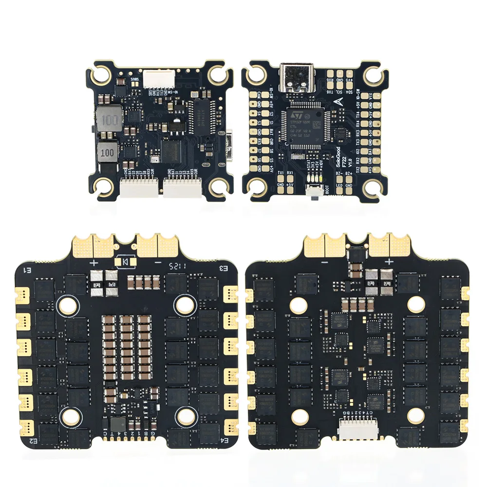 AP1 Jeefly F722 F7 6S Kontrole – Speedybee F405 V4 Bls 55A Stack recenzja i cena
